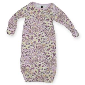 Tea Collection Baby Girl Gown Outfit Sz 0-3 Months